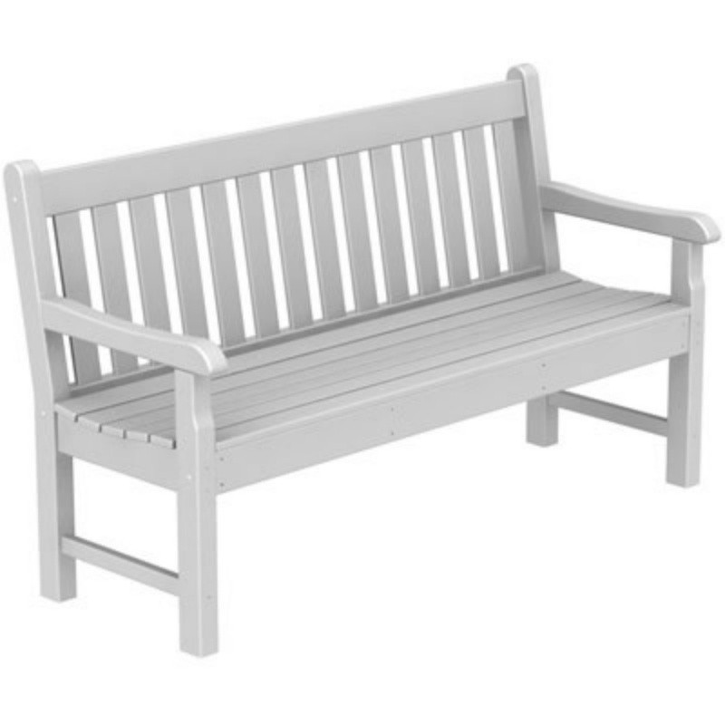 POLYWOOD® Rockford Outdoor Park Bench 60 inches PWRKB60 CozyDays