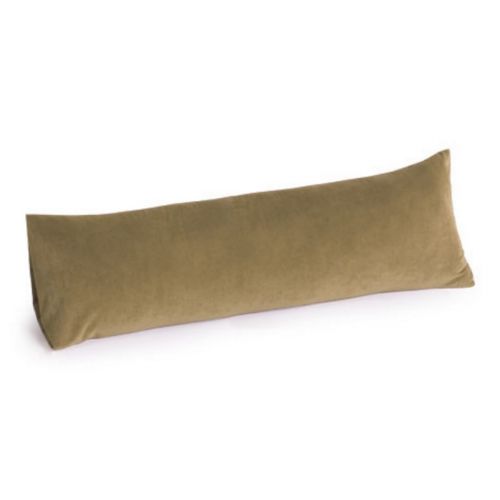 Jaxx Rest Memory Foam Body Pillow 30 inch Microsuede Camel FL-ZJF-RE30-MS08