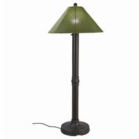 Catalina Floor Lamp with Spectrum Cilantro & Bronze PLC-65687
