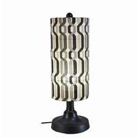 Coronado 30" Table Lamp with Black Body & New Twist Caviar PLC-62280