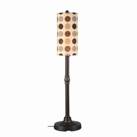 Coronado 58" Floor Lamp with Bronze Body & Mojito Coffee Bean PLC-47277
