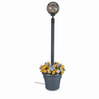 European Globe Portable Planter Patio Lamp Bronze Globe PLC-00480