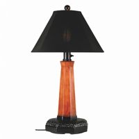 Manhattan Outdoor Table Lamp Cherry Wood PLC-46900