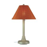 San Juan 34 inch Outdoor Table Lamp Bisque PLC-30115