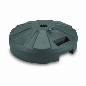 Plastic 50 lb. Umbrella Base Green PLC-00232
