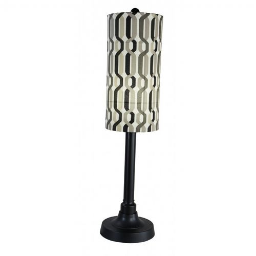 Coronado 42" Table Lamp with Black Body & New Twist Caviar PLC-62190