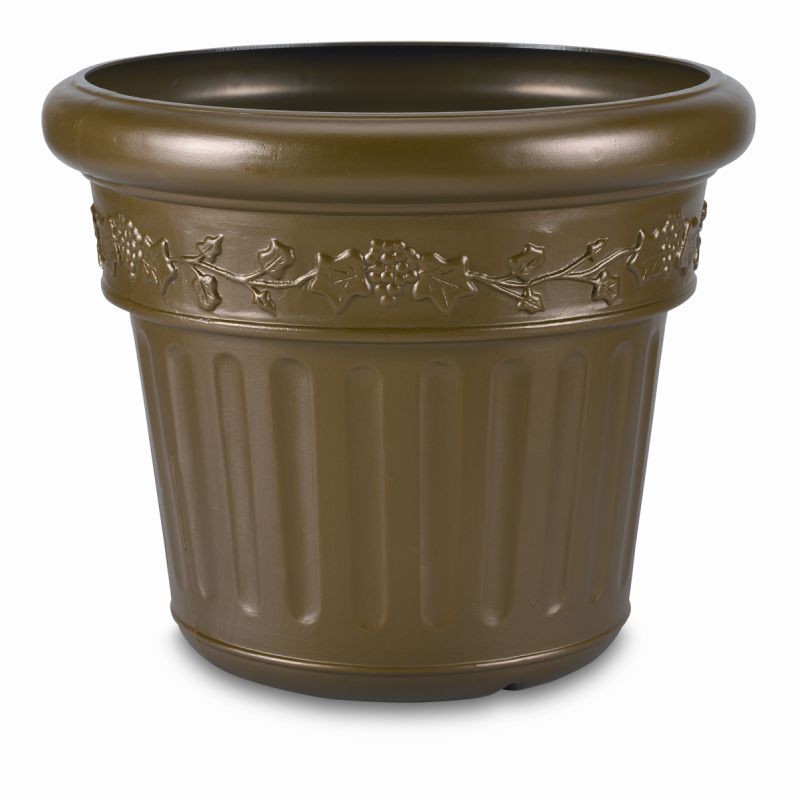 Large Decorative Resin Planter Bronze PLC00218 CozyDays