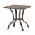 Florence Cast Aluminum Outdoor End Table 21 inch Square CA-777-E