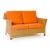 Mayan Outdoor Wicker Club Sofa Two Seater CA604-22N