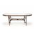 Origin Cast Aluminum Patio Oval Dining Table 84 inch CA-8882B-84