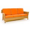 Mayan Outdoor Wicker Club Sofa Three Seater CA604-23N