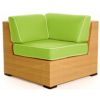 Point Dome Outdoor Wicker Sectional Corner Unit CA695-C
