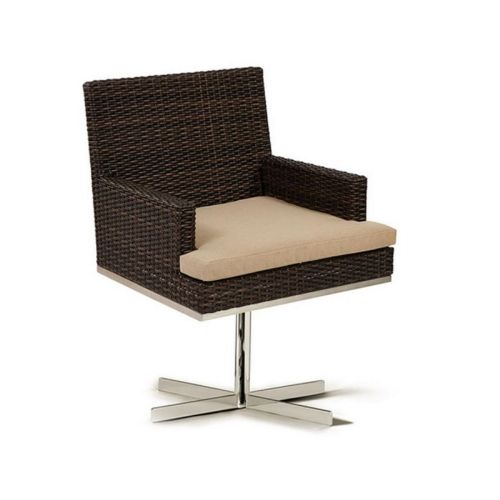 Mirabella Modern Wicker Rocker Dining Chair CA606-11A