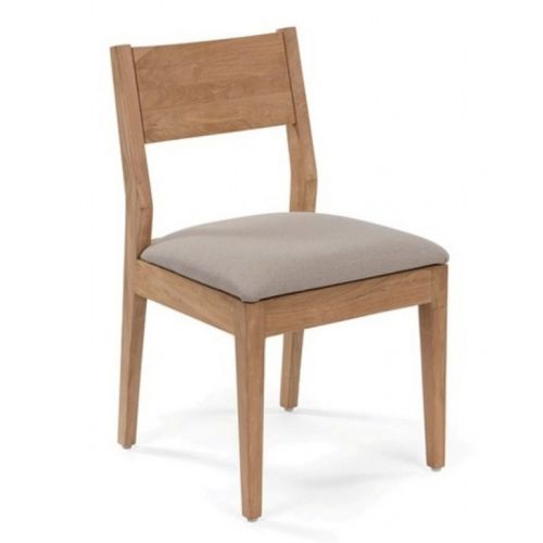 Sixty Teak Patio Dining Chair with Cushion CA-50-91