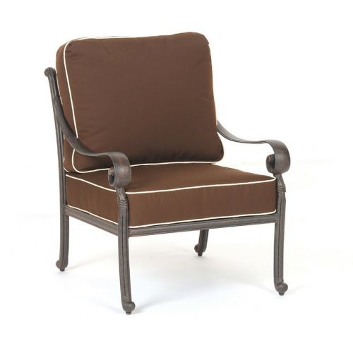 Victoria Cast Aluminum Garden Club Chair CA-8085-21