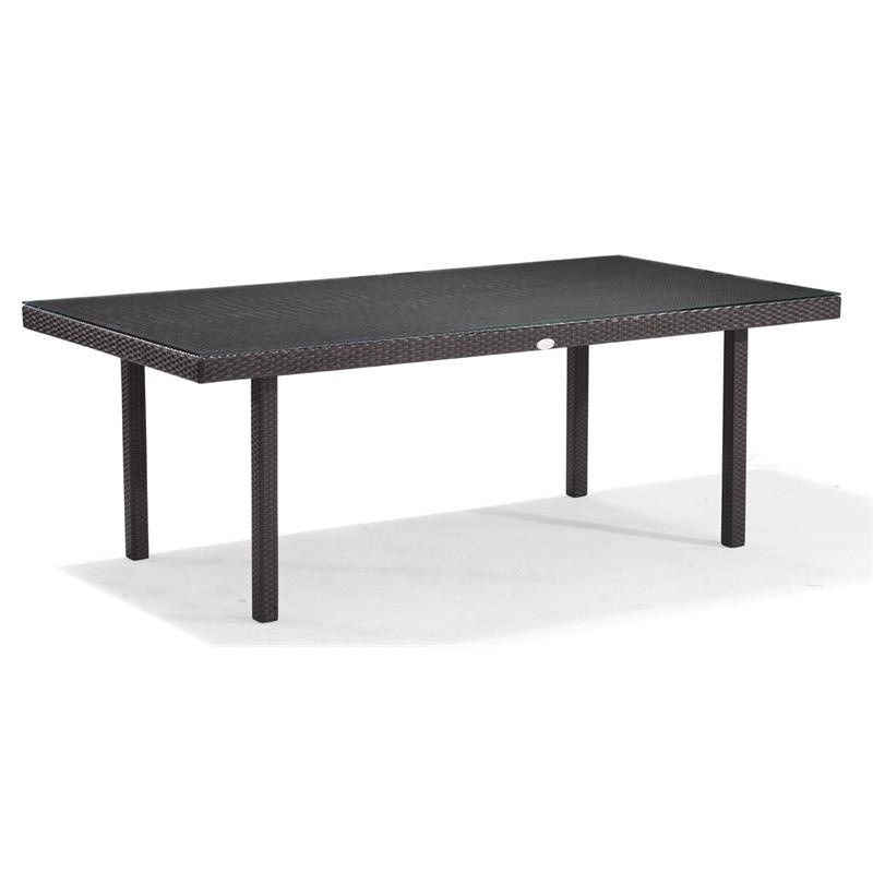 Dijon Rectangle Patio Dining Table 84 inches CADJ825B84 CozyDays