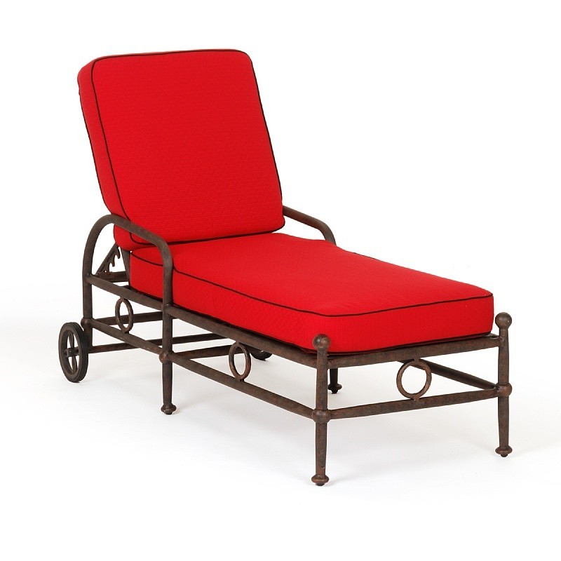 Origin Cast Aluminum Patio Chaise Lounge CA88829 CozyDays