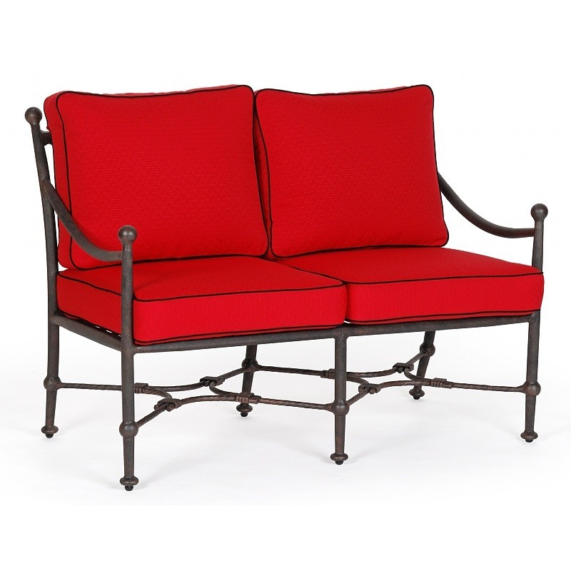 Origin Cast Aluminum Patio Club Loveseat CA888222 CozyDays