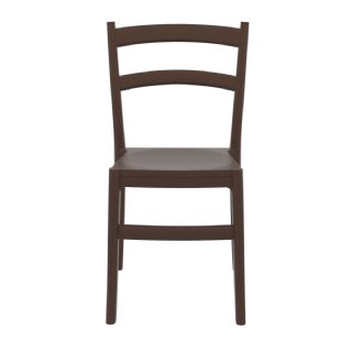 Tiffany Cafe Outdoor Dining Chair Brown ISP018 360° view