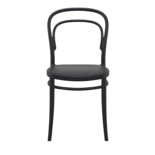 Marie Resin Outdoor Chair Black ISP251 360° view