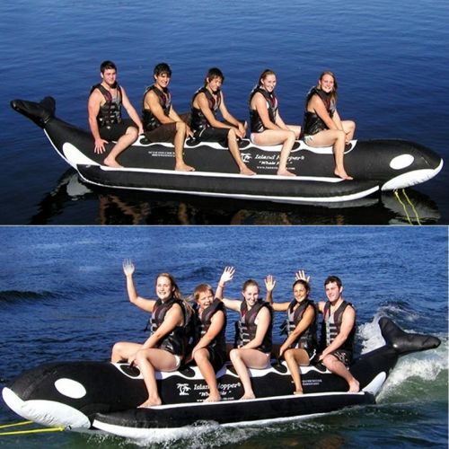 Whale Ride Towable Water Tube 5 Passenger AS-PVC-5-WR