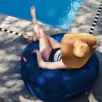 Fatboy® Lamzac O Inflatable Lounge Chair - Dark Blue FB-LAM-O