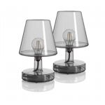 Fatboy® Transloetje 2-Pack Transparent Lamp Gray FB-TRNS