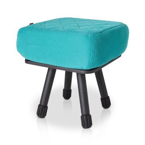 Fatboy® Krukski Stool - Aqua / Black FB-KRU-AQA-TBLK