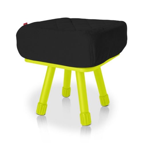 Fatboy® Krukski Stool - Black / Lime Green FB-KRU-BLK-TLGR