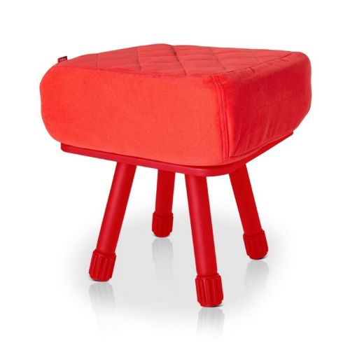 Fatboy® Krukski Stool - Red / Red FB-KRU-RED-TRED