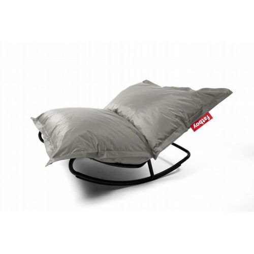 Fatboy® Original Beanbag Silver + Rock 'n Roll FB-ORI-RNR-SLV