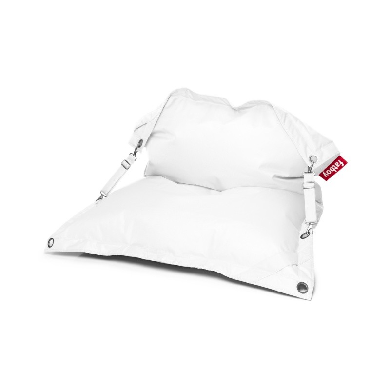 Fatboy® BuggleUp Outdoor Beanbag Lounger White FBBGUWHT CozyDays
