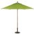 Wood Pole Octagon Market Umbrella 9 Feet Shade - Stripes OG-U9