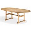Shorea Wood Oblong Outdoor Expendable Dining Table 88 inch OG-BT88TA