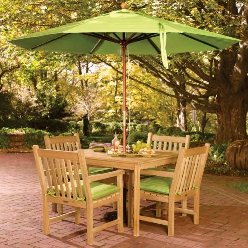 Shorea Wood Classic Outdoor Dining Set 5 piece OG-CDCH5SET