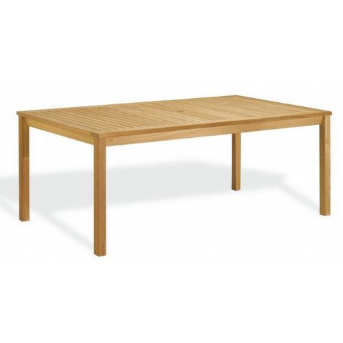 Shorea Wood Rectangle Outdoor Dining Table 76 inch OG-HA76TA