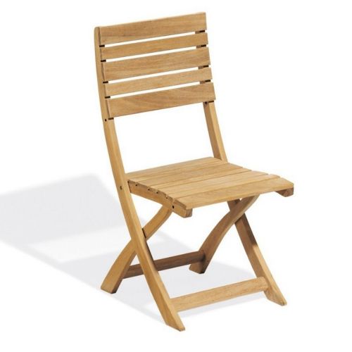Shorea Wood Somerset Outdoor Folding Side Chair OG-SFSC