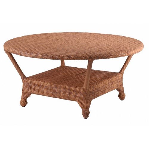 Boca Outdoor Wicker Low Cocktail Table 36 inch WC-S594211