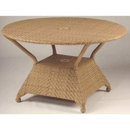 Boca Outdoor Wicker Round Dining Table 48 inch WC-S594802