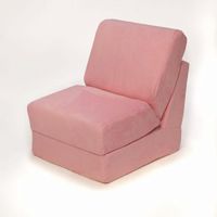 Fun Furnishings Pink Micro Suede Teen Chair FF-50230