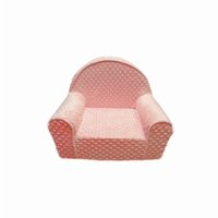 Fun Furnishings Pink Minky Dot My First Chair FF-60321