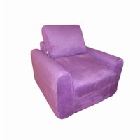 Fun Furnishings Purple Micro Suede Chair Sleeper FF-20206
