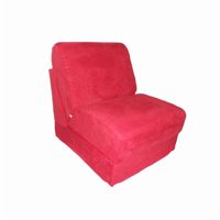 Fun Furnishings Red Micro Suede Teen Chair FF-50232