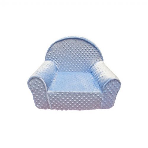 Fun Furnishings Blue Minky Dot My First Chair FF-60318