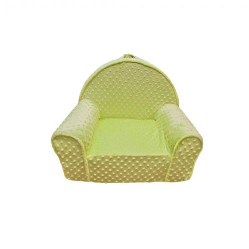 Fun Furnishings Green Minky Dot My First Chair FF-60319