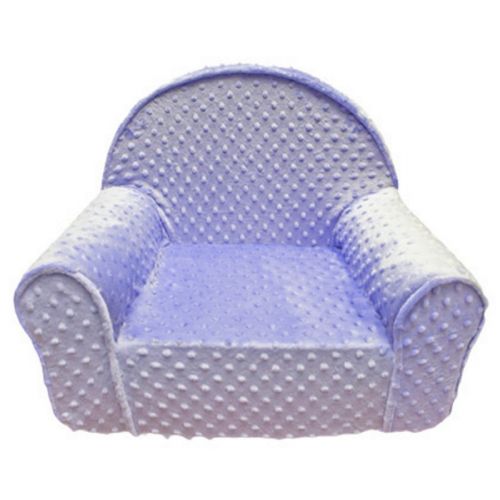 Fun Furnishings Lilac Minky Dot My First Chair FF-60320