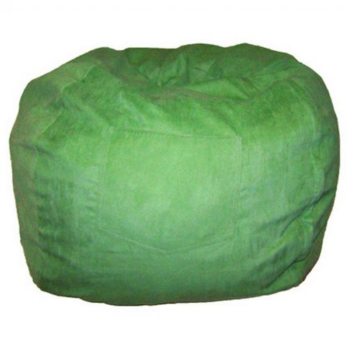 Fun Furnishings Lime Green Micro Suede Large Beanbag FF-41205