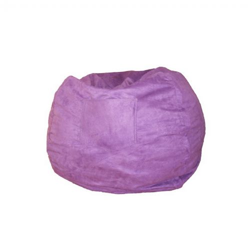 Fun Furnishings Purple Micro Suede Large Beanbag FF-41206