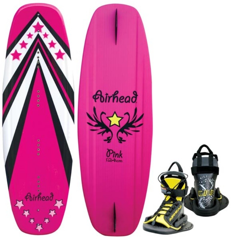 Airhead Pink Wakeboard with Grip Binding AHW62 CozyDays