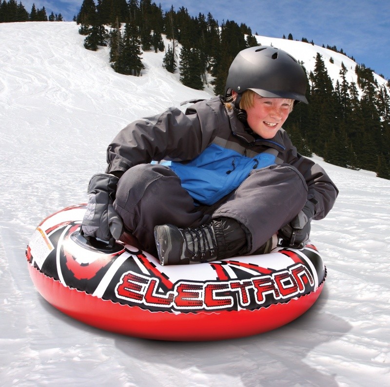 Airhead Round Inflatable Snow Sled Tube AHSN1R2 CozyDays